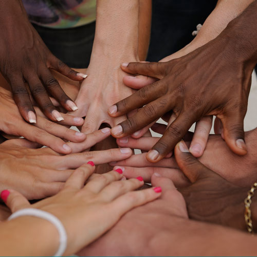 hands-circle